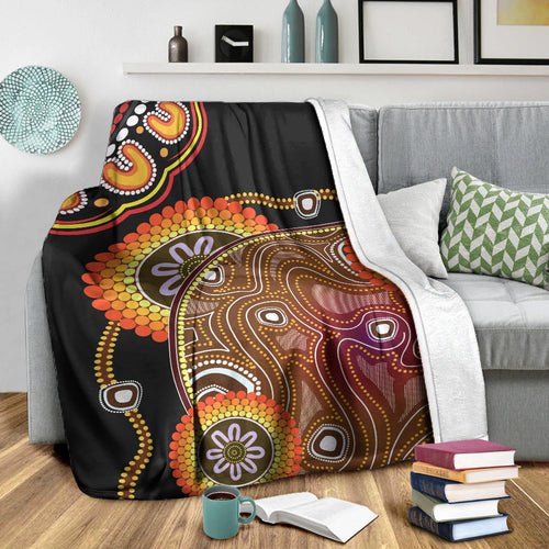 aboriginal-premium-blanket-sun-rise-indigenous-vibes