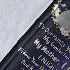 (Custom Personalised) You Are The World Premium Blanket Australia Koala Mom And Baby Galaxy Vibes - Mother's Day Gift, Gift For Mom LT8