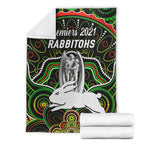 south-sydney-rabbitohs-premium-blanket-2021-indigenous-premiers-trophy-black
