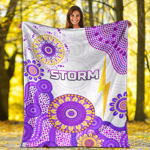 melbourne-storm-premium-blanket-2021-indigenous-latest-style
