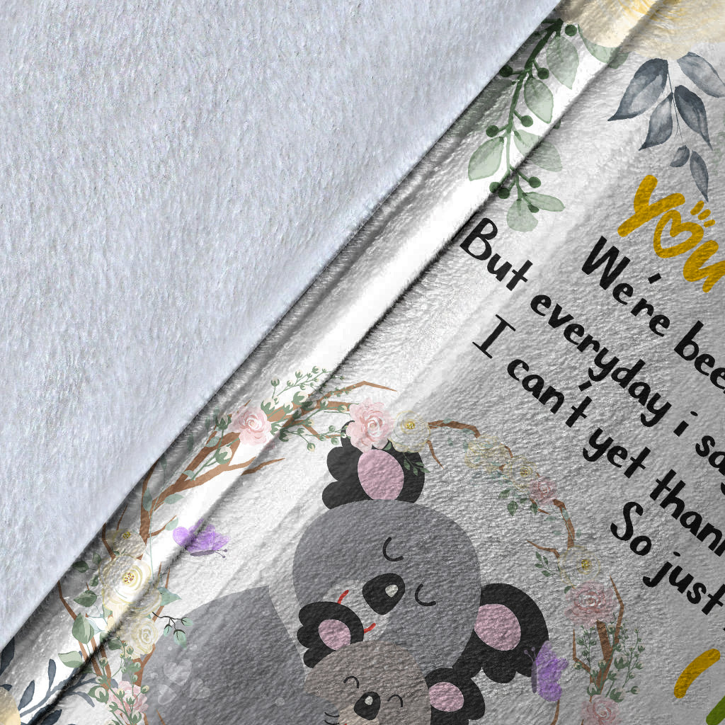 (Custom Personalised) You Are My Sunshine Premium Blanket Australia Koala Mom And Baby - Mother's Day Gift, Gift For Mom LT8