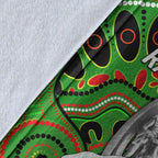 south-sydney-rabbitohs-premium-blanket-2021-indigenous-premiers-trophy-green