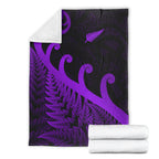 new-zealand-rugby-maori-premium-blanket-silver-fern-koru-vibes-purple