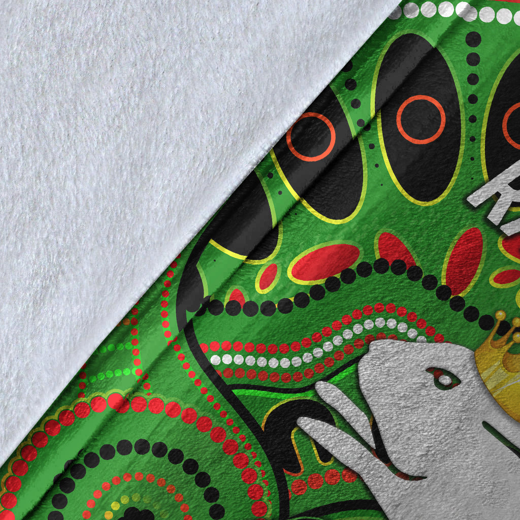 south-sydney-rabbitohs-premium-blanket-2021-indigenous-premiers-the-king-green