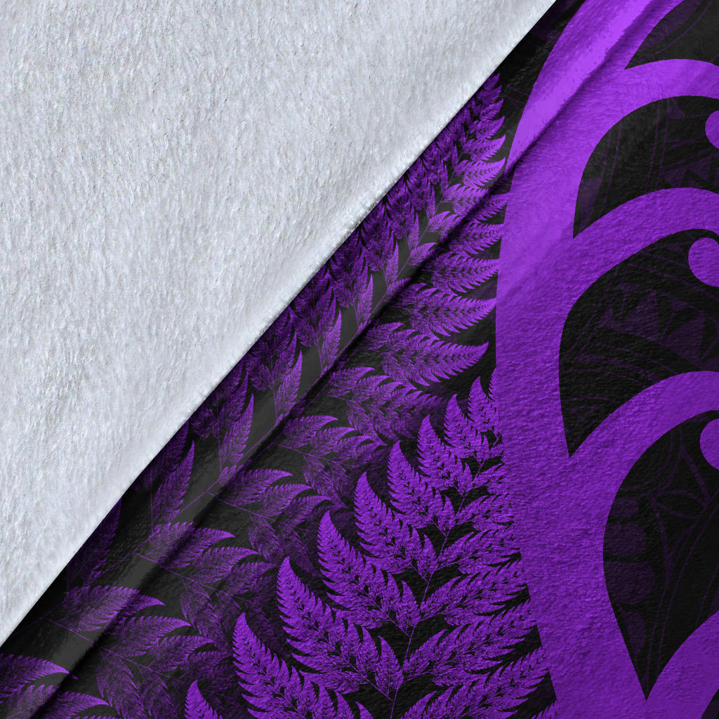 new-zealand-rugby-maori-premium-blanket-silver-fern-koru-vibes-purple