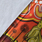 aboriginal-art-kangaroo-premium-blanket-indigenous-unique-vibes-orange