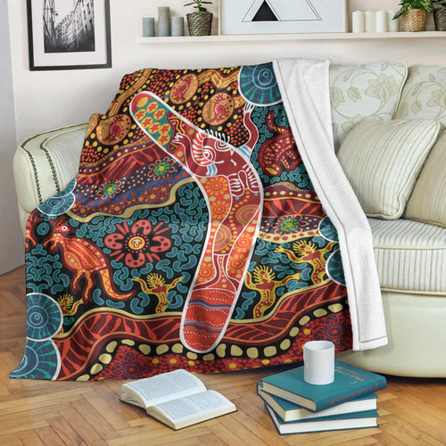 aboriginal-boomerang-premium-blanket-indigenous
