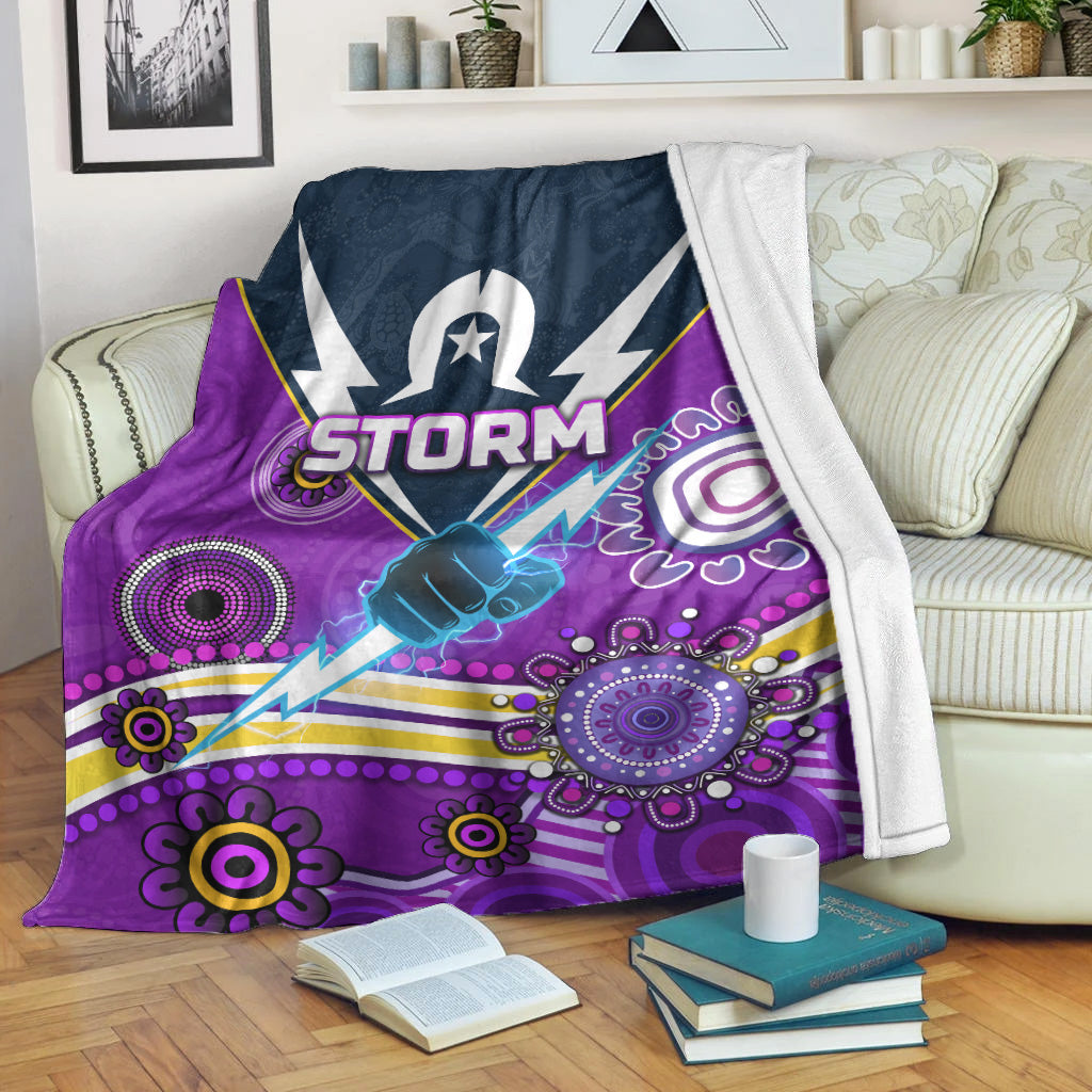 melbourne-storm-premium-blanket-2021-naidoc-indigenous