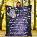 (Custom Personalised) You Are The World Premium Blanket Australia Koala Mom And Baby Galaxy Vibes - Mother's Day Gift, Gift For Mom