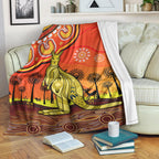 aboriginal-art-kangaroo-premium-blanket-indigenous-unique-vibes-orange
