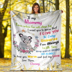 (Custom Personalised) Even When Im Not Close By I Love You Premium Blanket Australia Koala Mom And Baby - Mother's Day Gift, Gift For Mom LT8