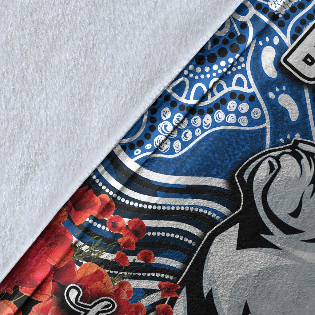 canterbury-bankstown-bulldogs-premium-blanket-anzac-day-poppy-flowers-with-aboriginal