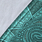 turtle-premium-blanket-aboriginal-green-style