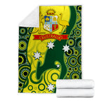 cricket-premium-blanket-australian-cricket-aboriginal-dot-patterns