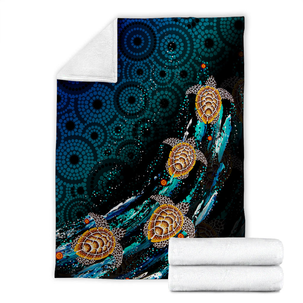 turtle-premium-blanket-aboriginal-no-4