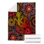 aboriginal-lizard-premium-blanket