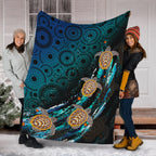 turtle-premium-blanket-aboriginal-no-4