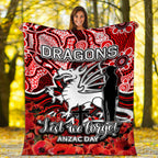 st-george-dragons-premium-blanket-anzac-day-poppy-flowers-with-aboriginal