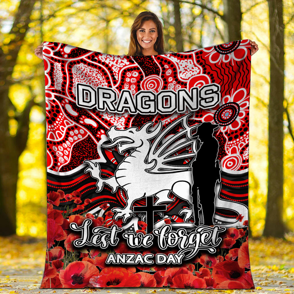 st-george-dragons-premium-blanket-anzac-day-poppy-flowers-with-aboriginal