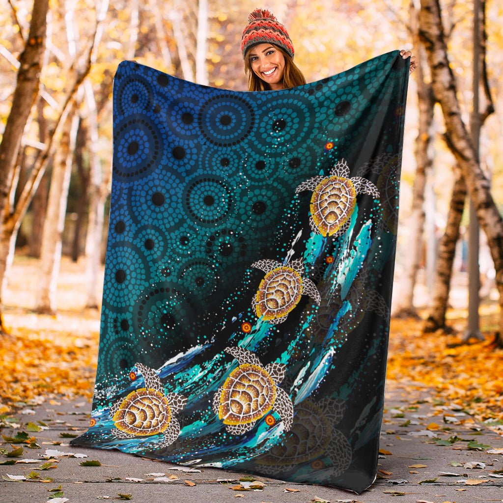 turtle-premium-blanket-aboriginal-no-4