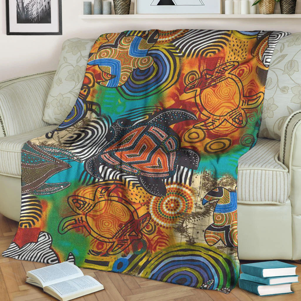 turtle-premium-blanket-aboriginal-no-3
