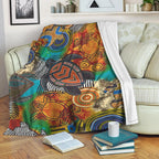 turtle-premium-blanket-aboriginal-no-3