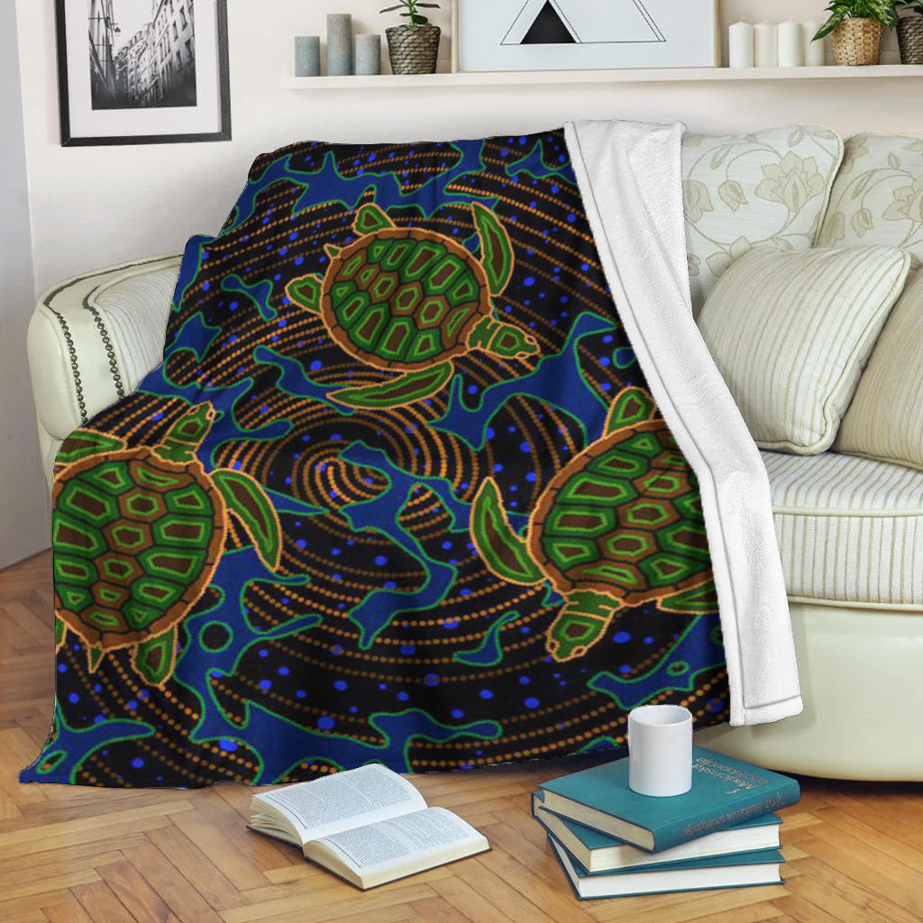 turtle-premium-blanket-aboriginal-no-2