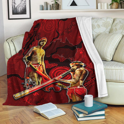 didgeridoo-premium-blanket-aboriginal