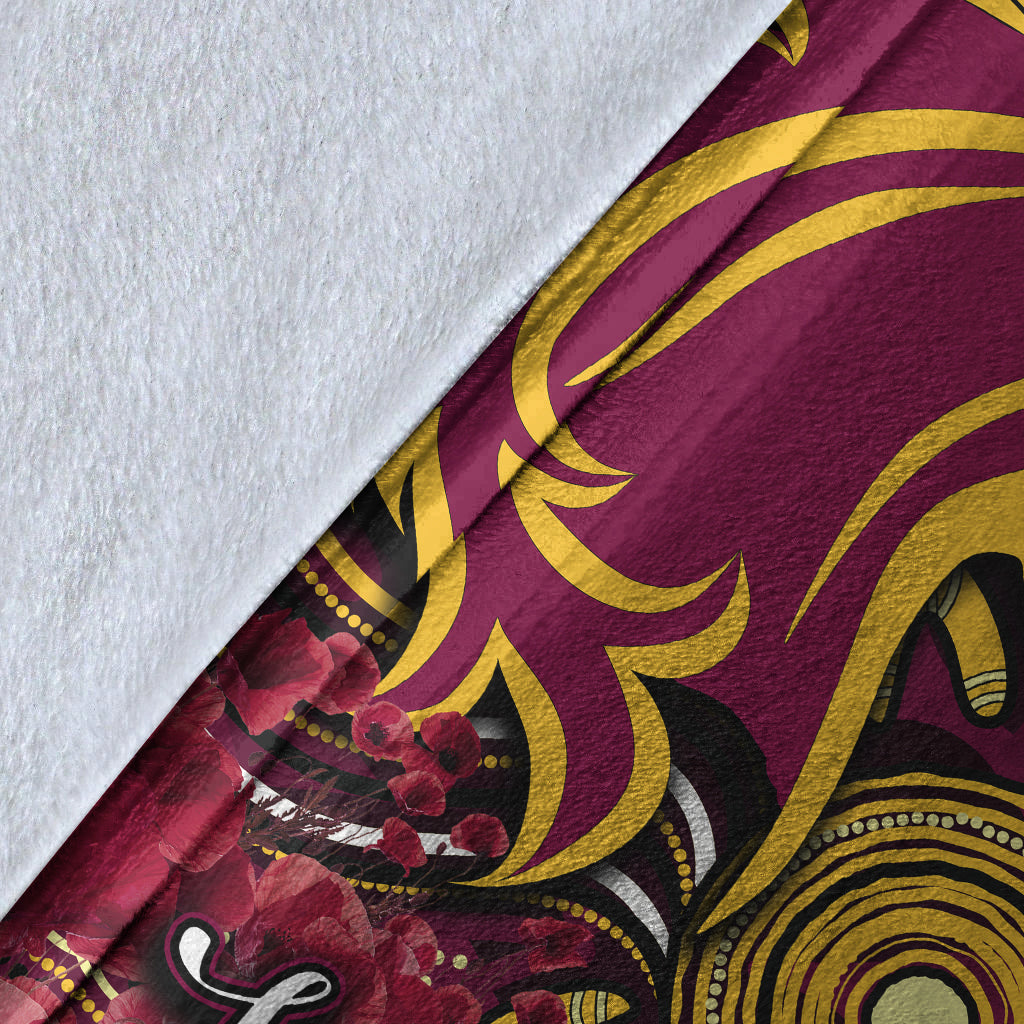 brisbane-broncos-premium-blanket-anzac-day-poppy-flowers-with-aboriginal