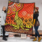 aboriginal-art-kangaroo-premium-quilt-indigenous-unique-vibes-orange