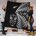 new-zealand-haka-rugby-maori-premium-quilt-silver-fern-vibes-black