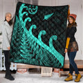 new-zealand-rugby-maori-premium-quilt-silver-fern-koru-vibes-turquoise