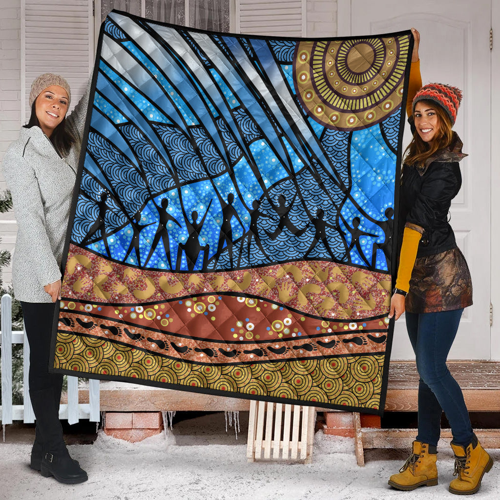 aboriginal-naidoc-indigenous-people-premium-quilt