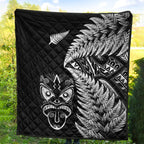 new-zealand-haka-rugby-maori-premium-quilt-silver-fern-vibes-black
