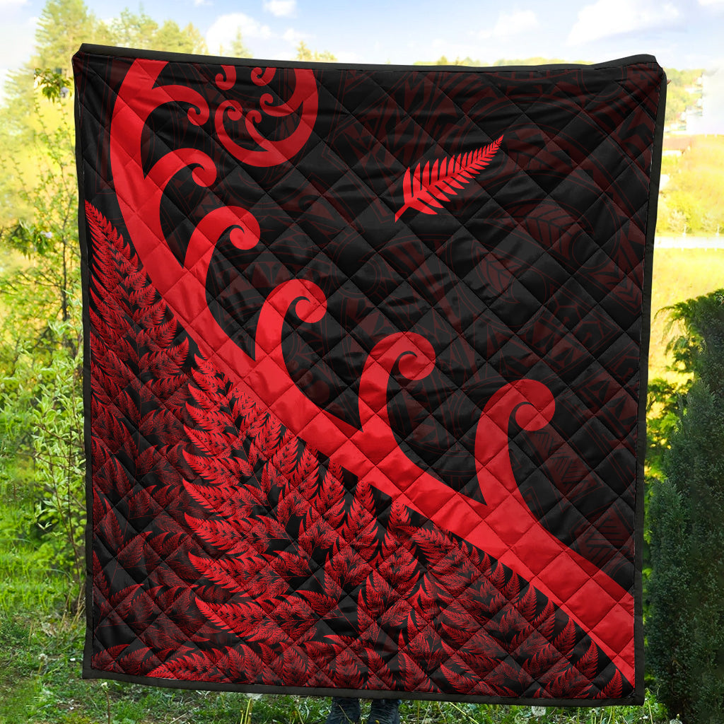 new-zealand-rugby-maori-premium-quilt-silver-fern-koru-vibes-red