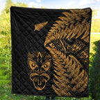 new-zealand-haka-rugby-maori-premium-quilt-silver-fern-vibes-gold