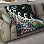 new-zealand-rugby-maori-premium-quilt-silver-fern-koru-vibes-paua-shell