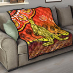 aboriginal-art-kangaroo-premium-quilt-indigenous-unique-vibes-orange