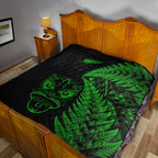 new-zealand-haka-rugby-maori-premium-quilt-silver-fern-vibes-green