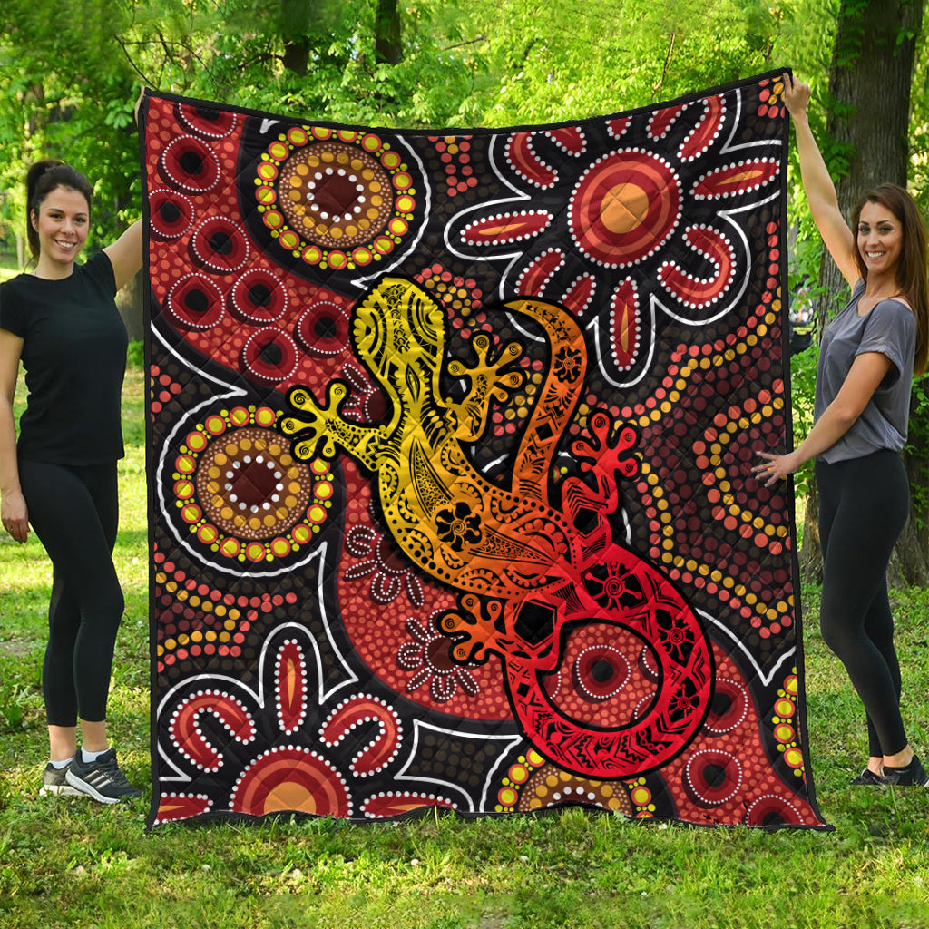 aboriginal-lizard-premium-quilt
