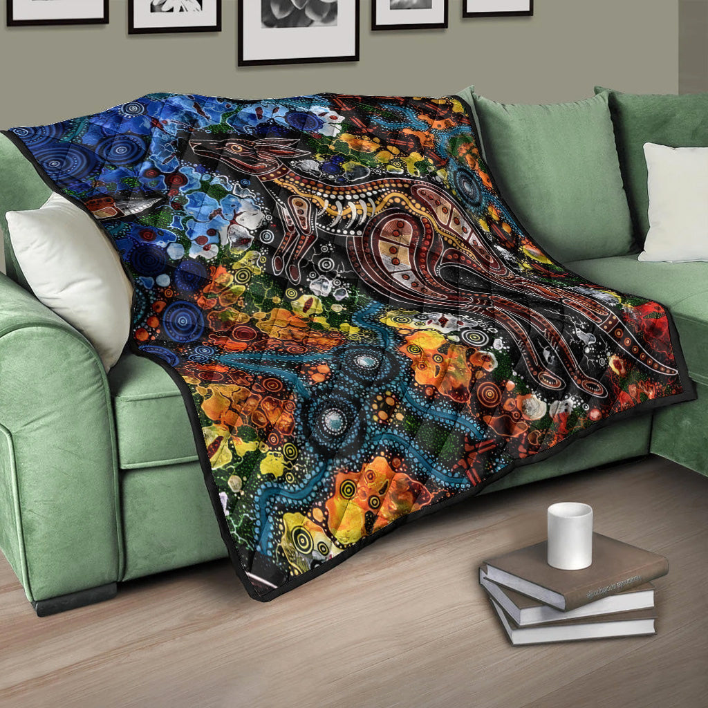 kangaroos-indigenous-premium-quilt-australia