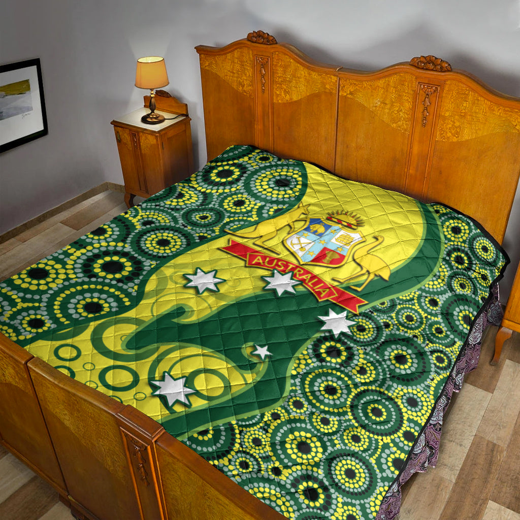 cricket-premium-quilt-australian-cricket-aboriginal-dot-patterns
