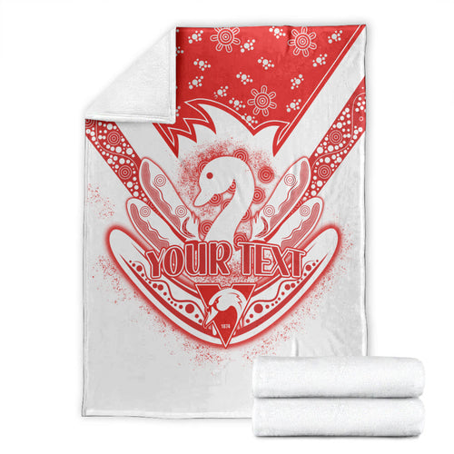 custom-personalised-swans-football-premium-blanket-est-1874-aboriginal-boomerang-sydney-bloods