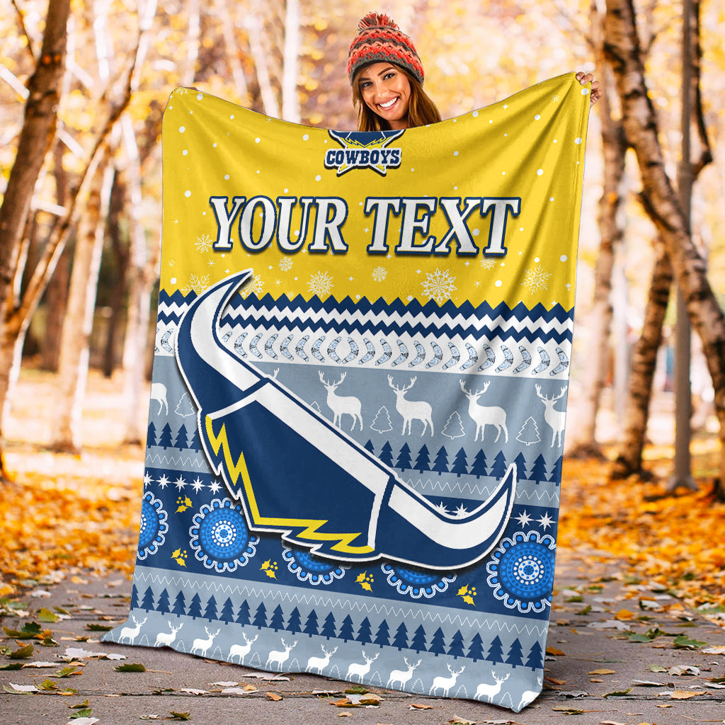 custom-personalised-cowboys-aboriginal-premium-blanket-christmas-north-queensland