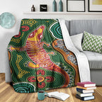 custom-personalised-aboriginal-art-crocodile-premium-blanket-you-are-number-one