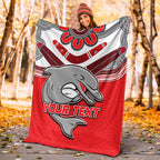 custom-personalised-dolphins-rugby-premium-blanket-redcliffe-come-back-stronger