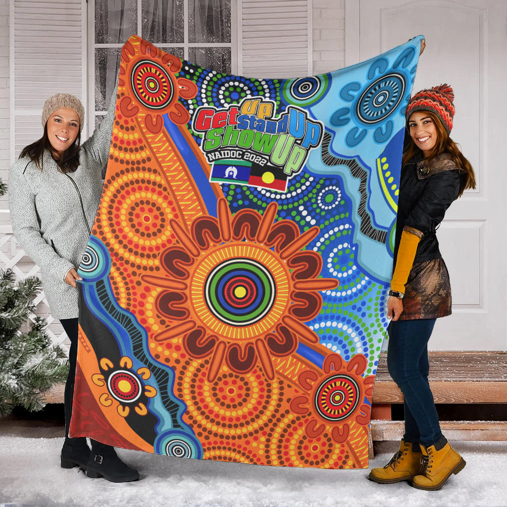 naidoc-week-2022-premium-blanket-aboriginal-and-torres-strait-islander-together