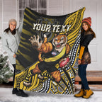 custom-personalised-richmond-football-premium-blanket-aboriginal-go-the-tigers-mascot