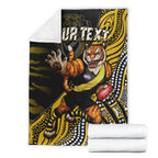 custom-personalised-richmond-football-premium-blanket-aboriginal-go-the-tigers-mascot