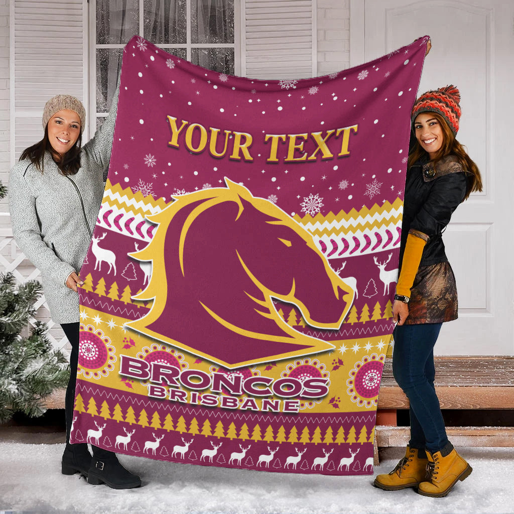 custom-personalised-broncos-aboriginal-premium-blanket-christmas-brisbane